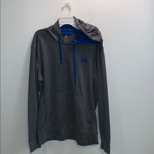 Adidas climawarm blue and grey sweatshirt